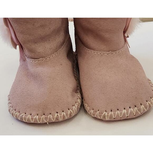 Ugg Kid’s Mini Bailey II Cactus Flower Seashell Pink Boots Size 0-1 - Picture 5 of 9